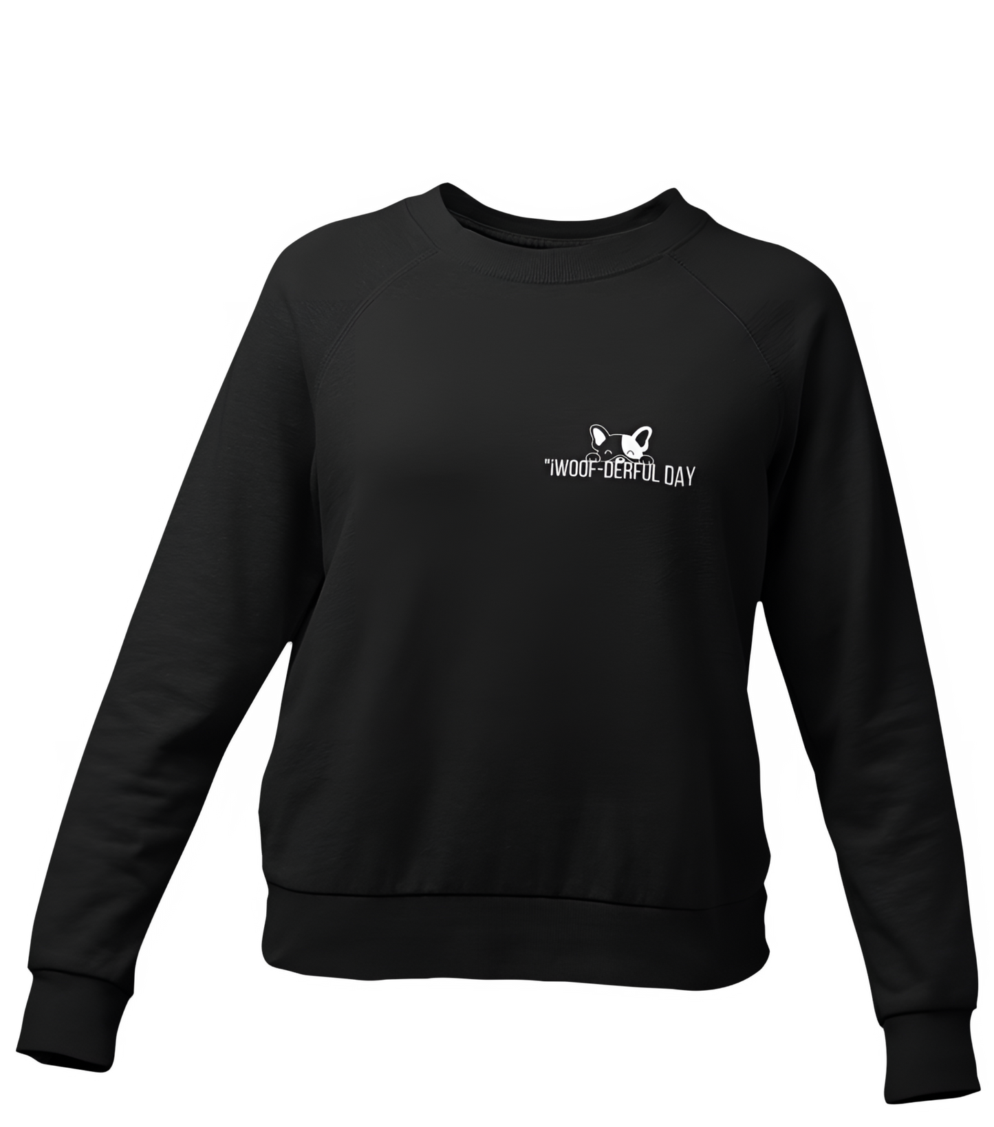 sweatshirt black dog