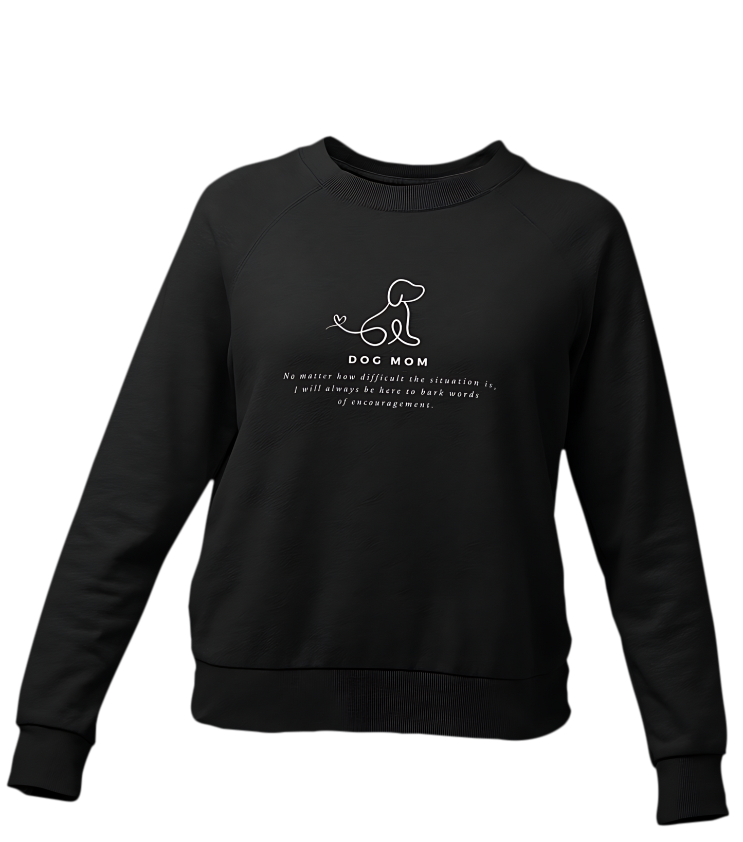 sweatshirt black dog