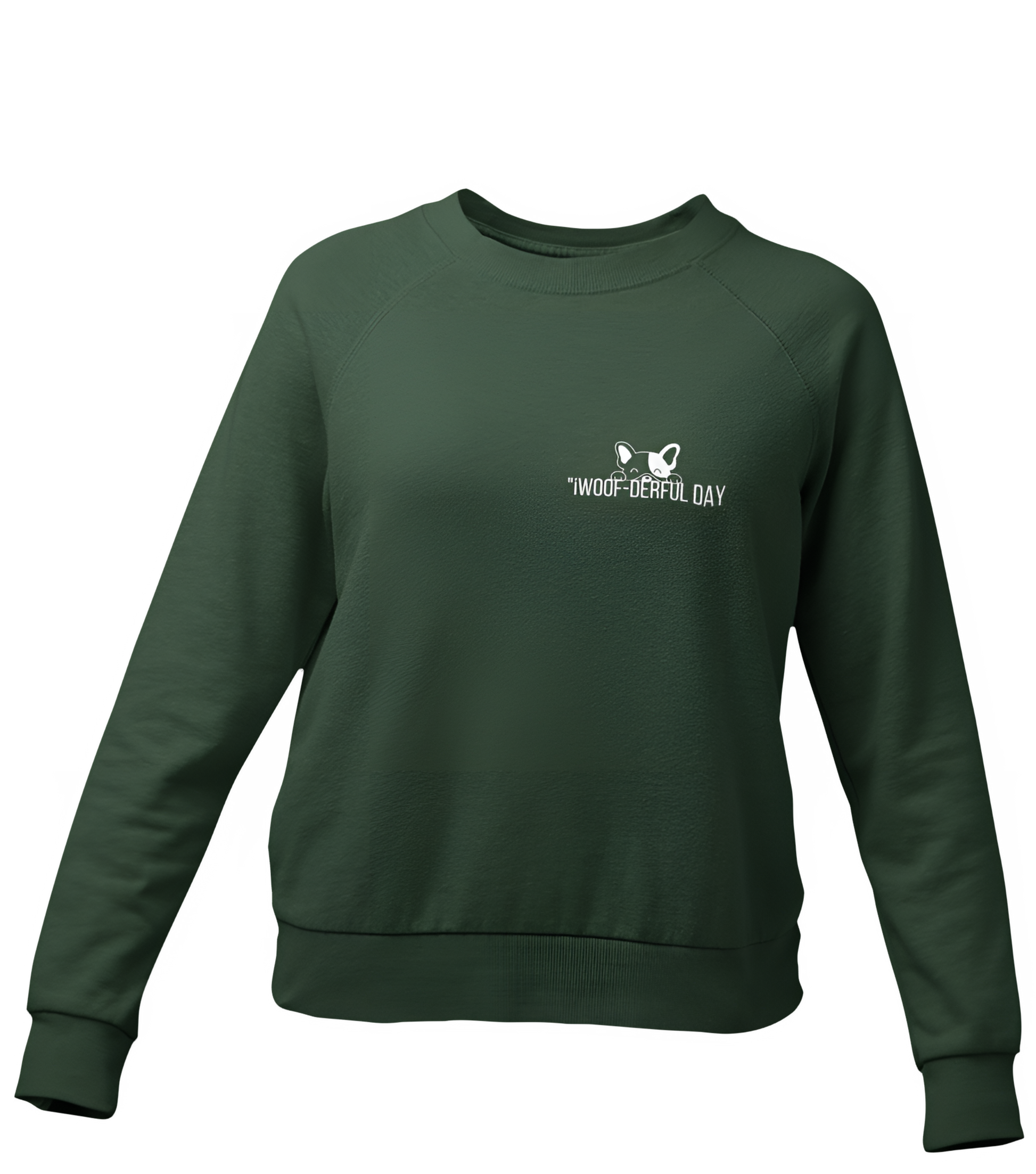 sweatshirt women forest green